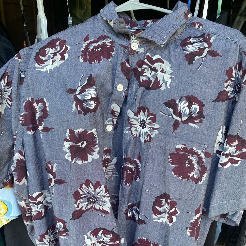 Mens Express Button Down Shirt